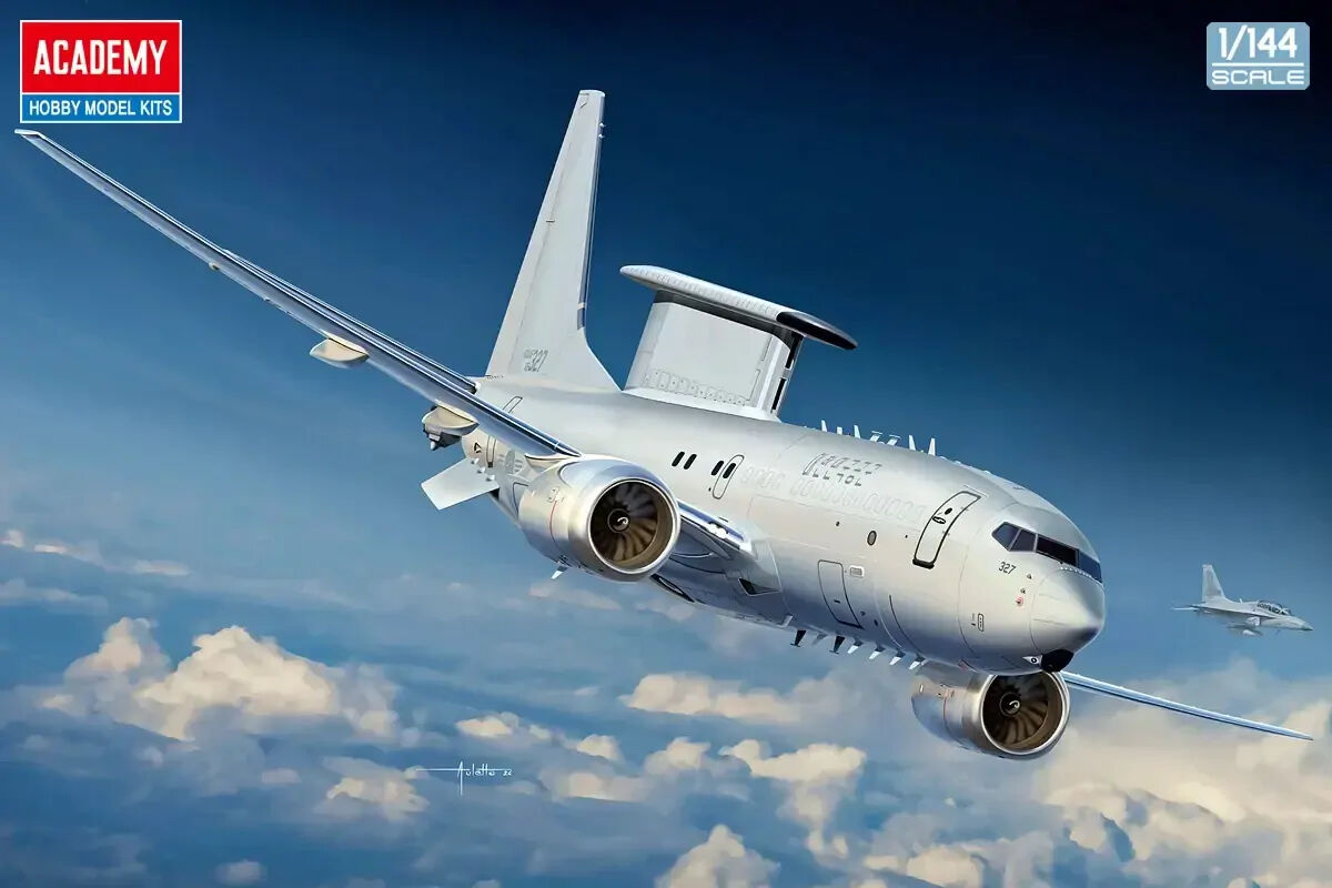 Academy 1/144 Boeing E-737 Peace Eye Plastic Model Kit *Aust Decals* ACA-12651