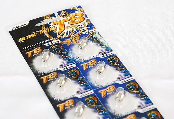 AG01-010702 Argus Platinum Glow Plug T8 Cold- Sold Individually (10pcs/sheet) Argus