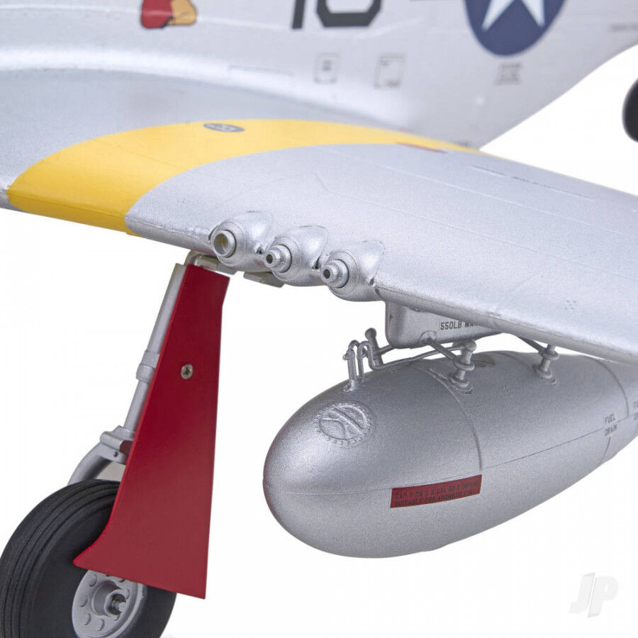 Arrows Hobby 850mm P-51 PNP w/ Vector RC Aircraft AH029P-VEC