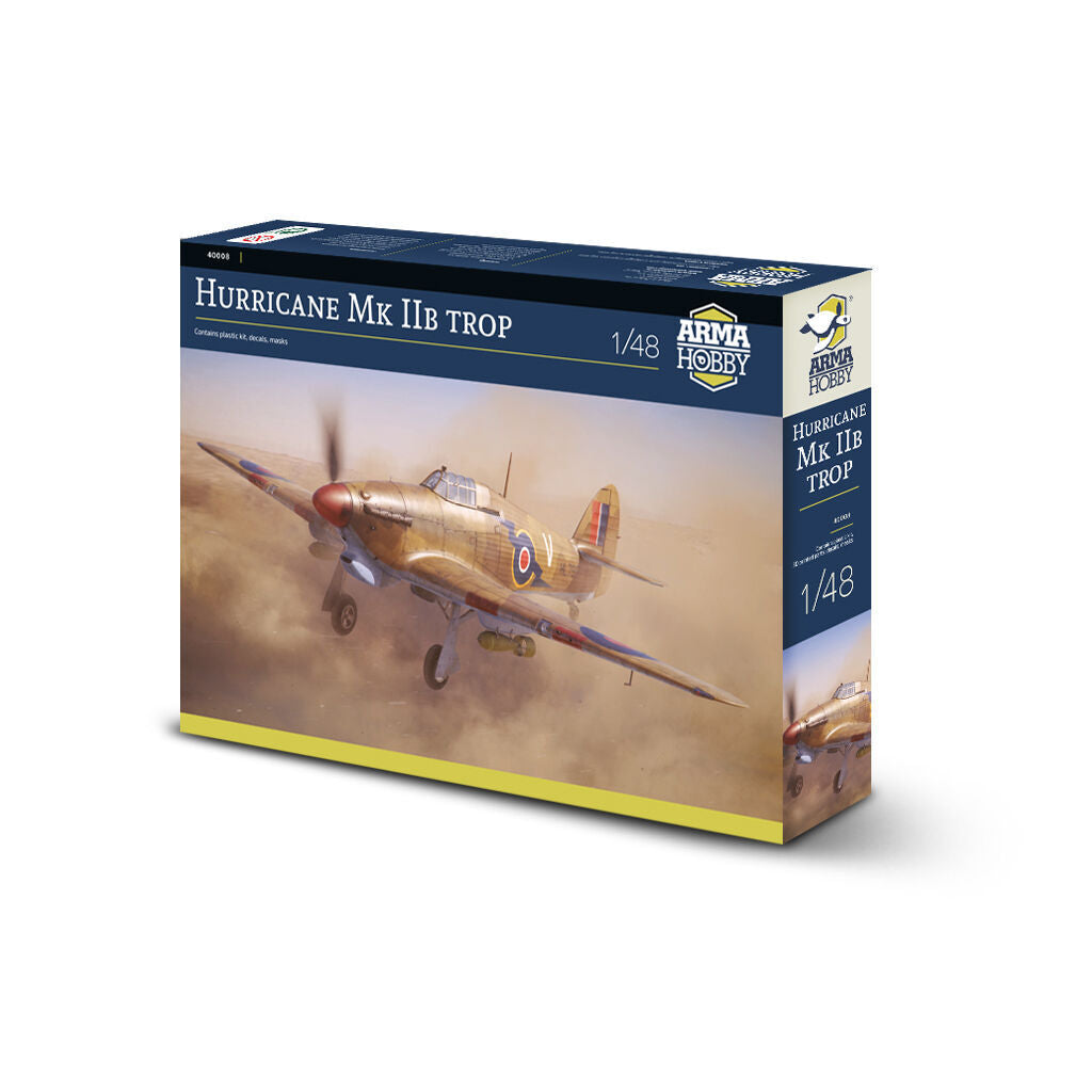 Arma Hobby 1/48 Hurricane Mk.IIb Trop Plastic Model Kit AH40008