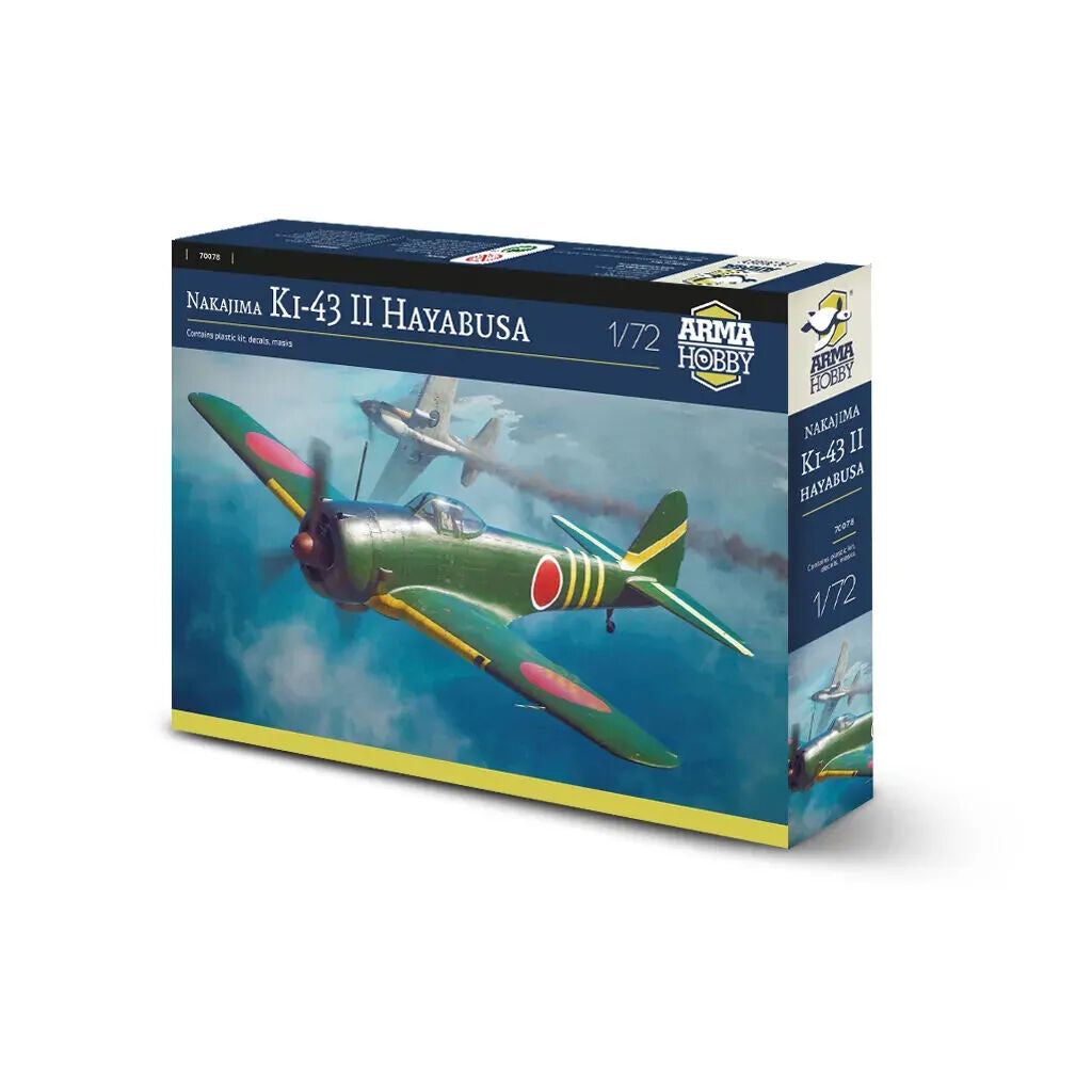 Arma Hobby 1/72 Nakajima Ki-43 Hayabusa Plastic Model Kit AH70078