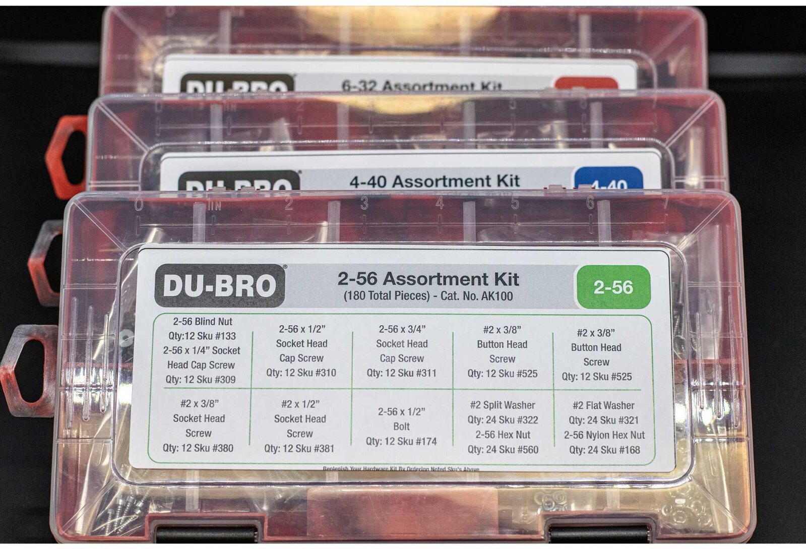 AK130 Standard Hardware Kit Bundle (3 Boxes) DUBRO