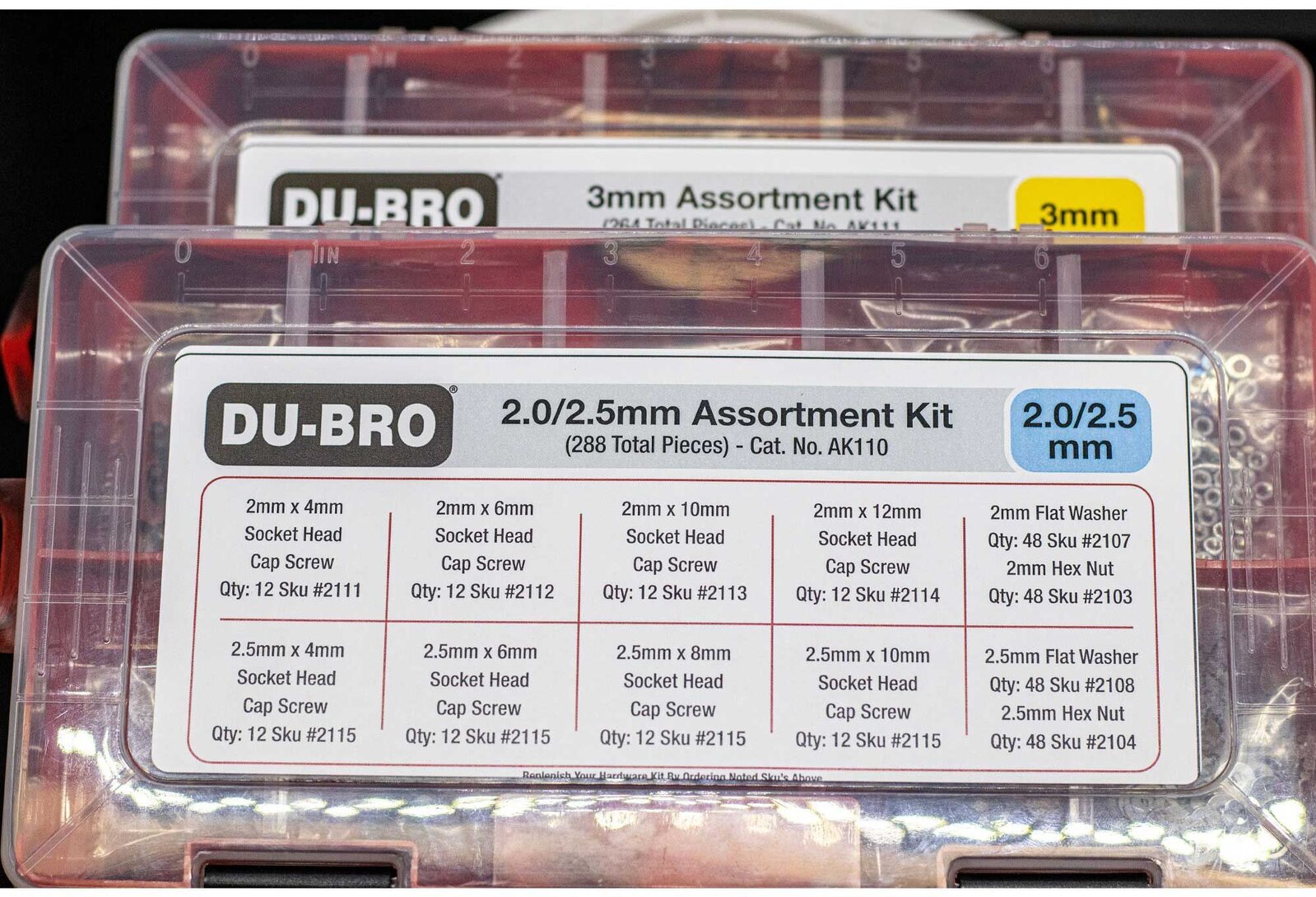 AK131 Metric Hardware Kit Bundle (2 Boxes) DUBRO