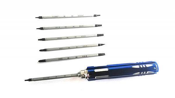 *DISC* Alpha Telescopic Precision Screwdriver Set ALP-MP04-370101