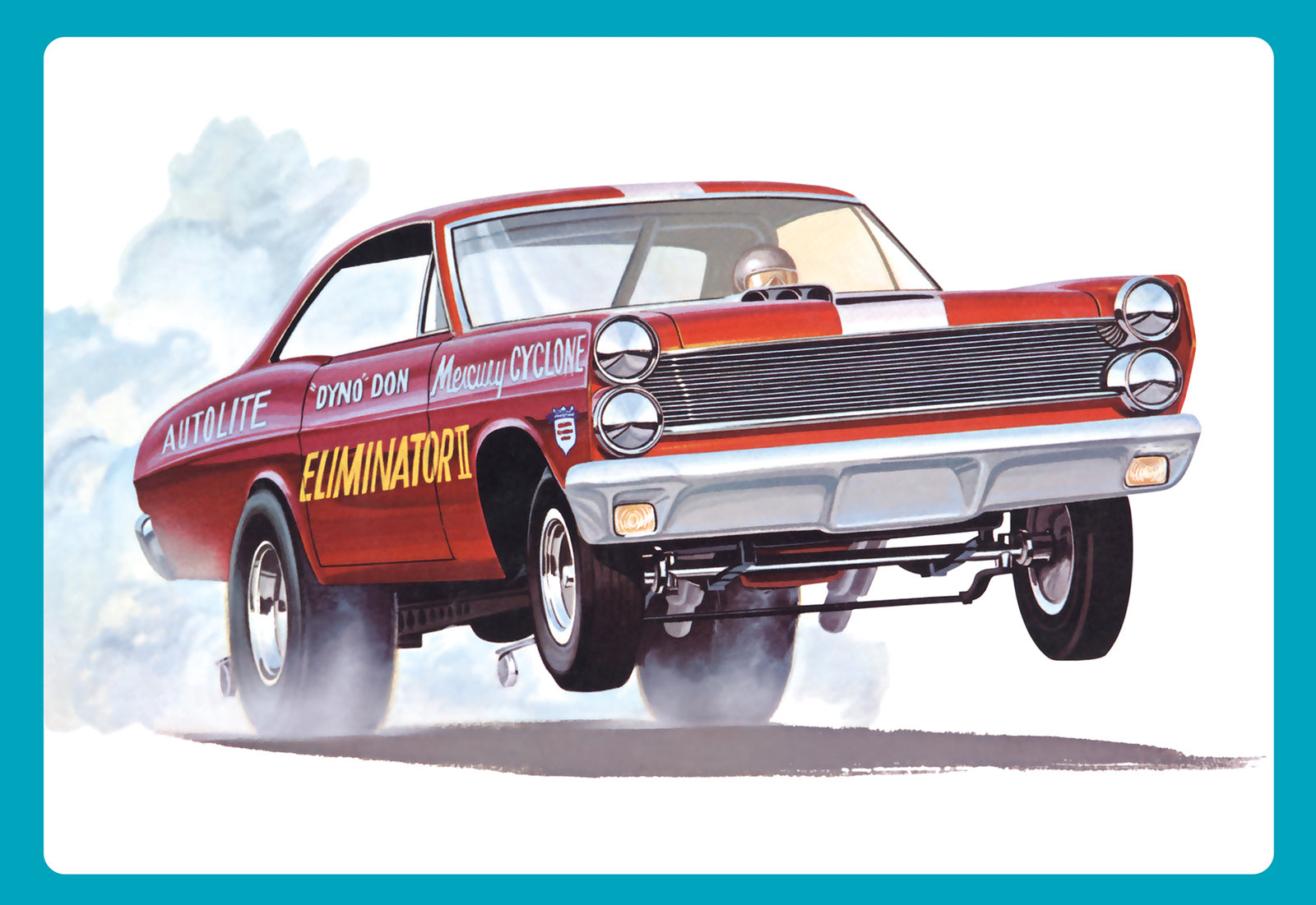AMT1151 AMT 1/25 1967 Mercury Cyclone Eliminator II (Dyno Don Nicholson) Plastic Model Kit AMT