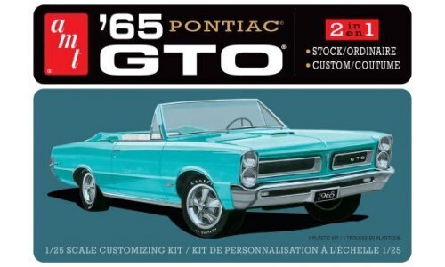 AMT1191M AMT 1/25 1965 Pontiac GTO 2T Plastic Model Kit AMT