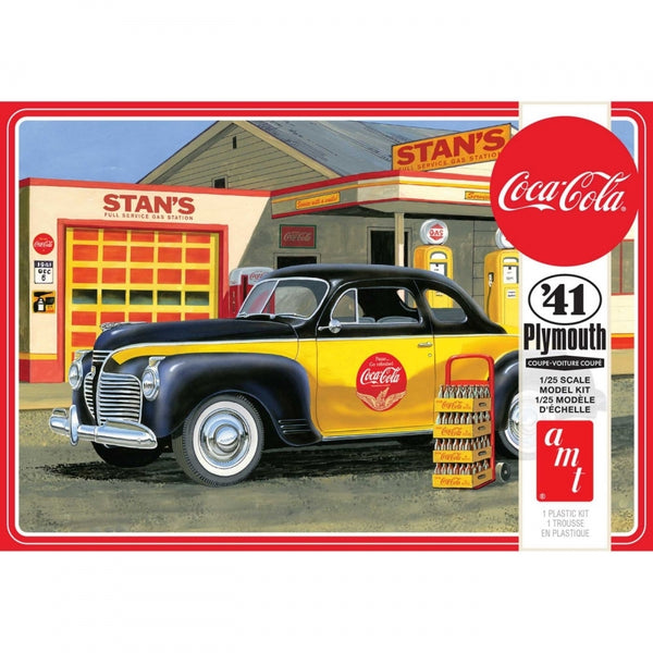 AMT1197M AMT 1/25 1941 Plymouth Coupe (Coca-Cola) 2T Plastic Model Kit