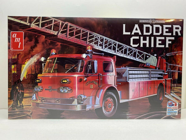 AMT1204 AMT 1/25 American LaFrance Ladder Chief Fire Truck Plastic Model Kit