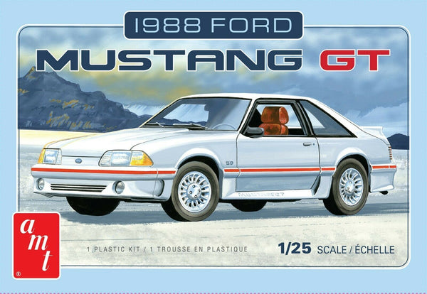 AMT1216M AMT 1/25 1988 Ford Mustang 2T Plastic Model Kit