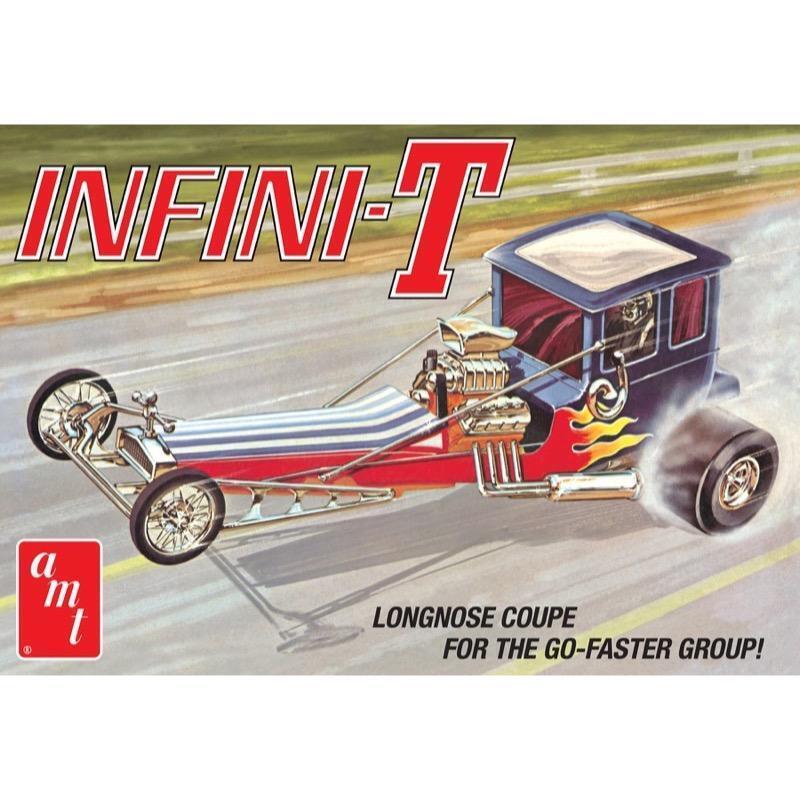 AMT1258 AMT 1/25 Infini-T Custom Dragster Plastic Model Kit AMT