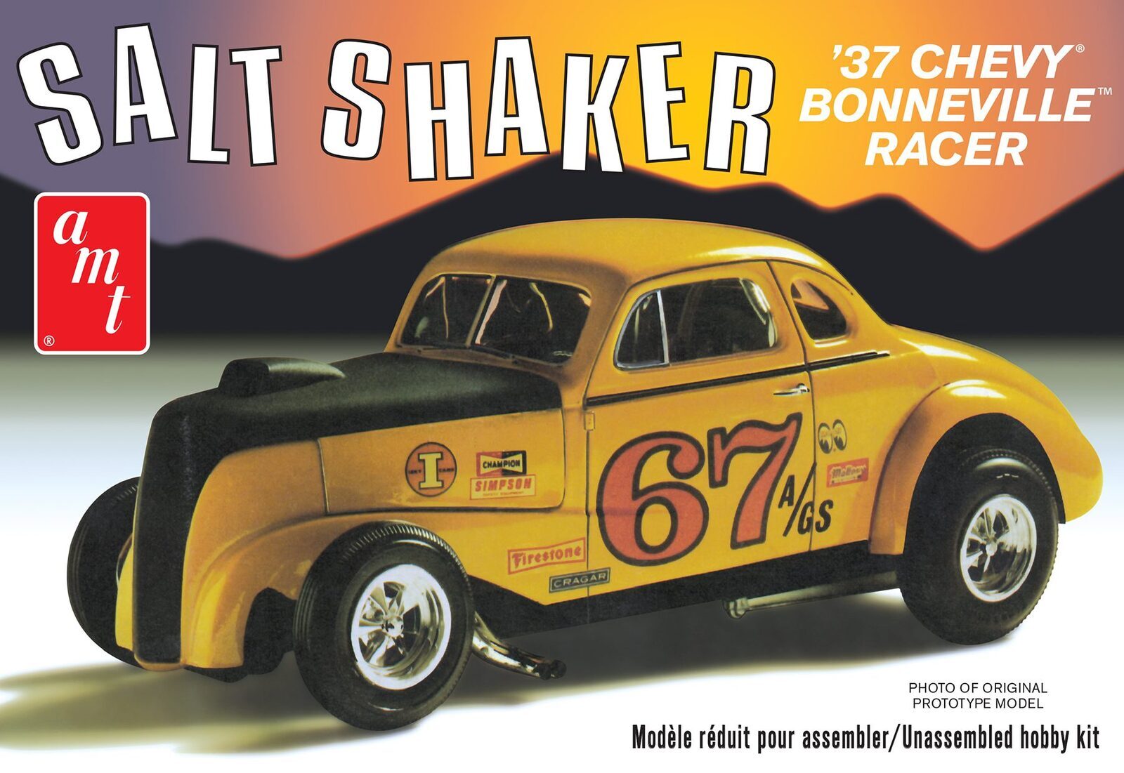 AMT1266 AMT 1/25 1937 Chevy Coupe "Salt Shaker" Plastic Model Kit AMT