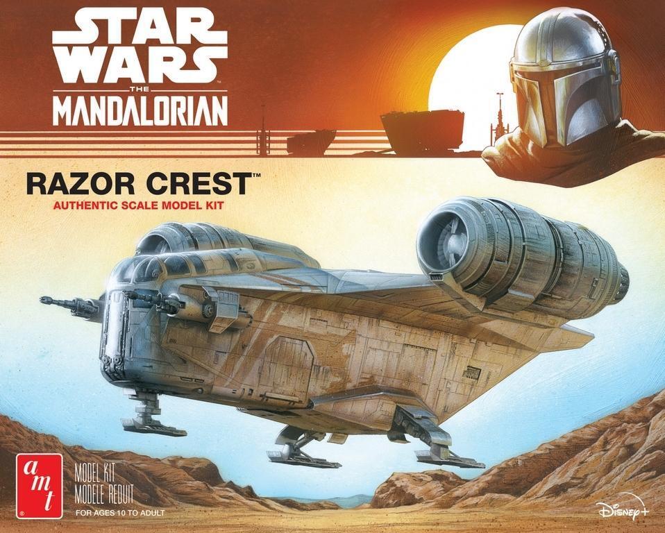 AMT1273 AMT 1/72 Star Wars: Mandalorian Razor Crest Plastic Model Kit AMT