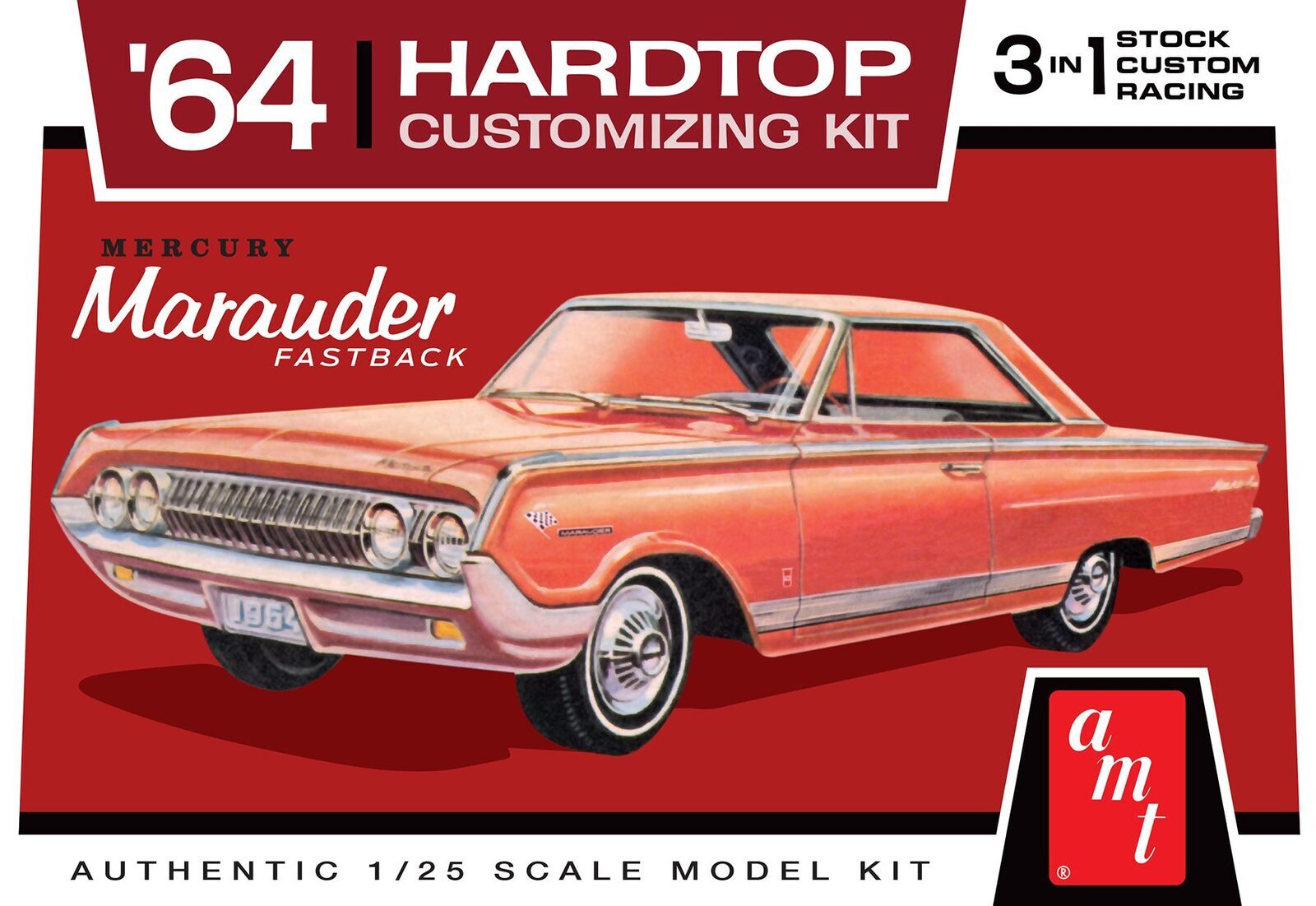 AMT1294 AMT 1/25 1964 Mercury Marauder Hardtop Plastic Model Kit AMT