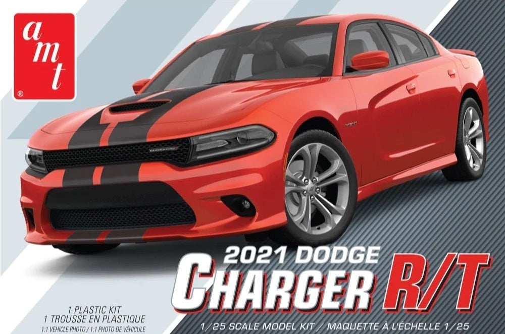AMT1323M AMT 1/25 2021 Dodge Charger RT ALL NEW TOOLING Plastic Model Kit AMT