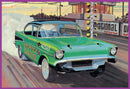 AMT1360 AMT 1/25 1957 Chevy Bel Air "Pepper Shaker" Silent Box Plastic Model Kit AMT