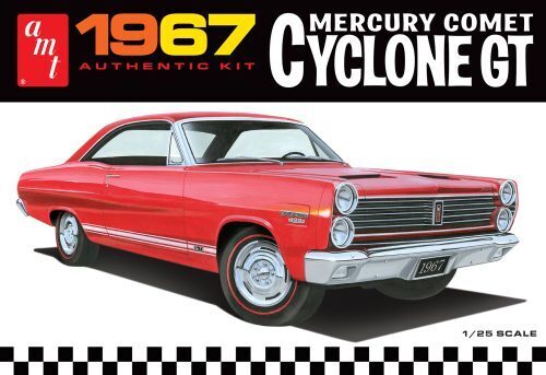 AMT1386 AMT 1/25 1967 Mercury Cyclone GT Plastic Model Kit AMT