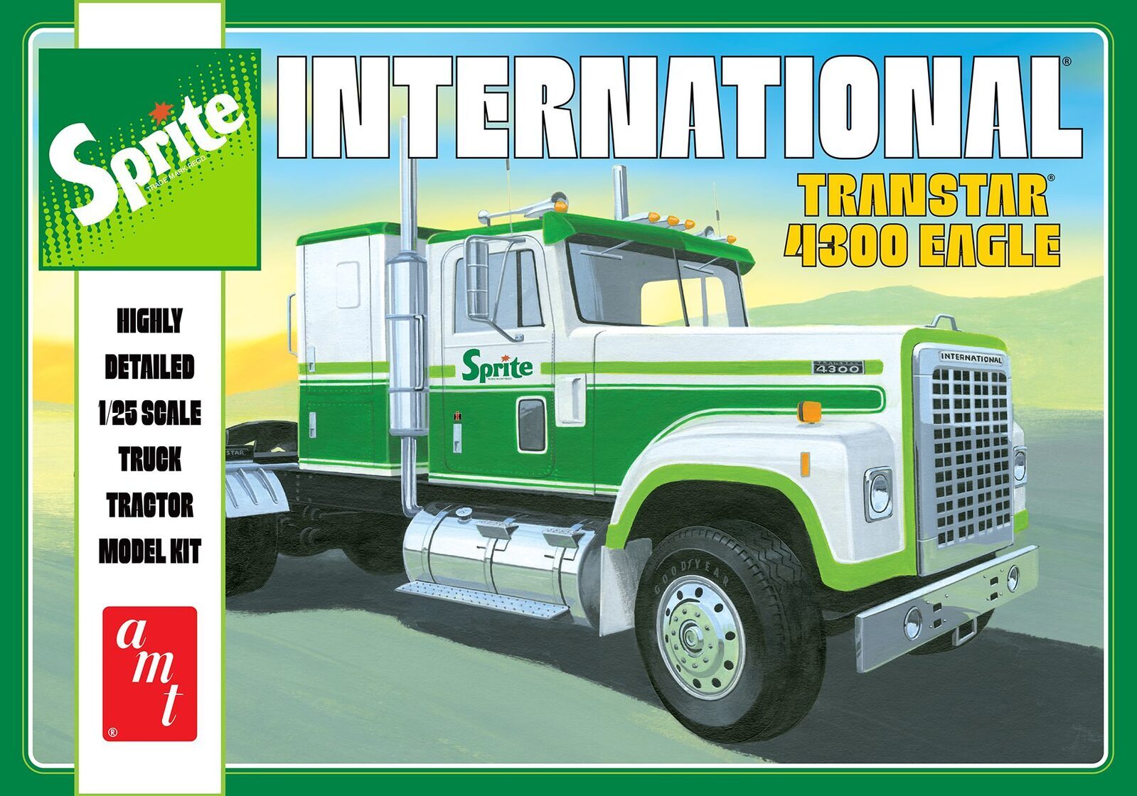 AMT1394 AMT 1/25 International Transtar 4300 Eagle Sprite Plastic Model Kit AMT