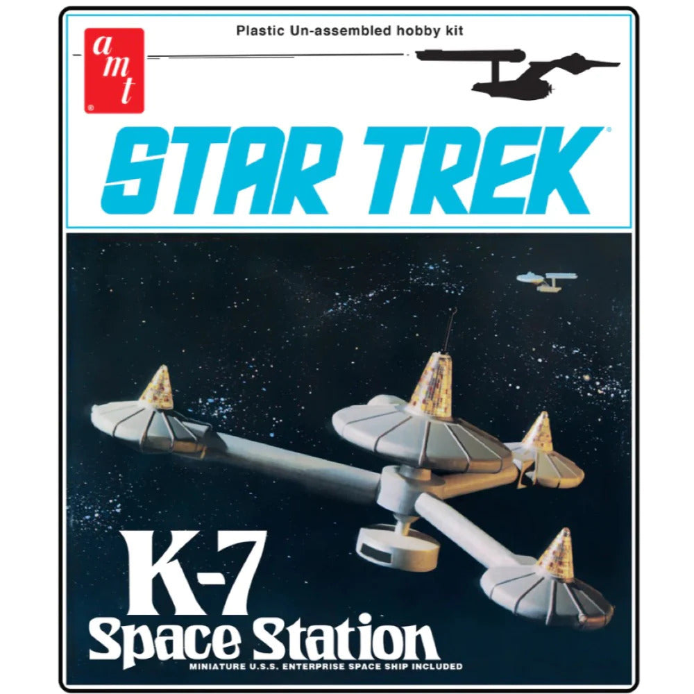 AMT1415 AMT 1/7600 Star Trek K-7 Space Station Plastic Model Kit AMT