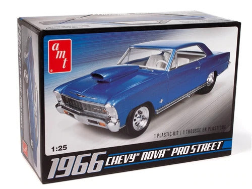 AMT636M AMT 1/25 1966 Chevy Nova Pro Street Plastic Model Kit AMT