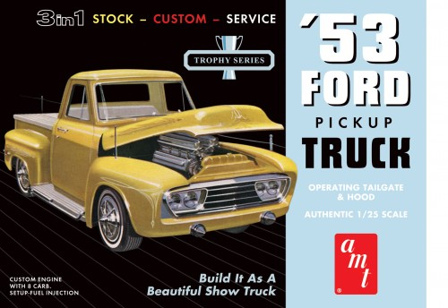 AMT882 AMT 1/25 1953 Ford Pickup Plastic Model Kit AMT