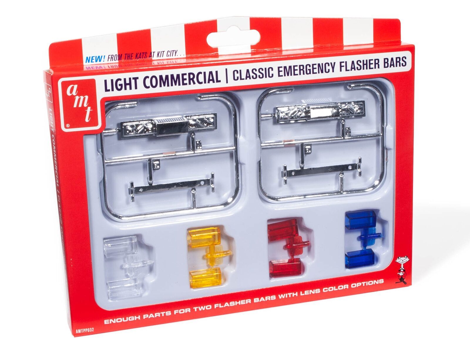 AMTPP032 AMT 1/25 Classic Emergency Flasher Parts Pack AMT