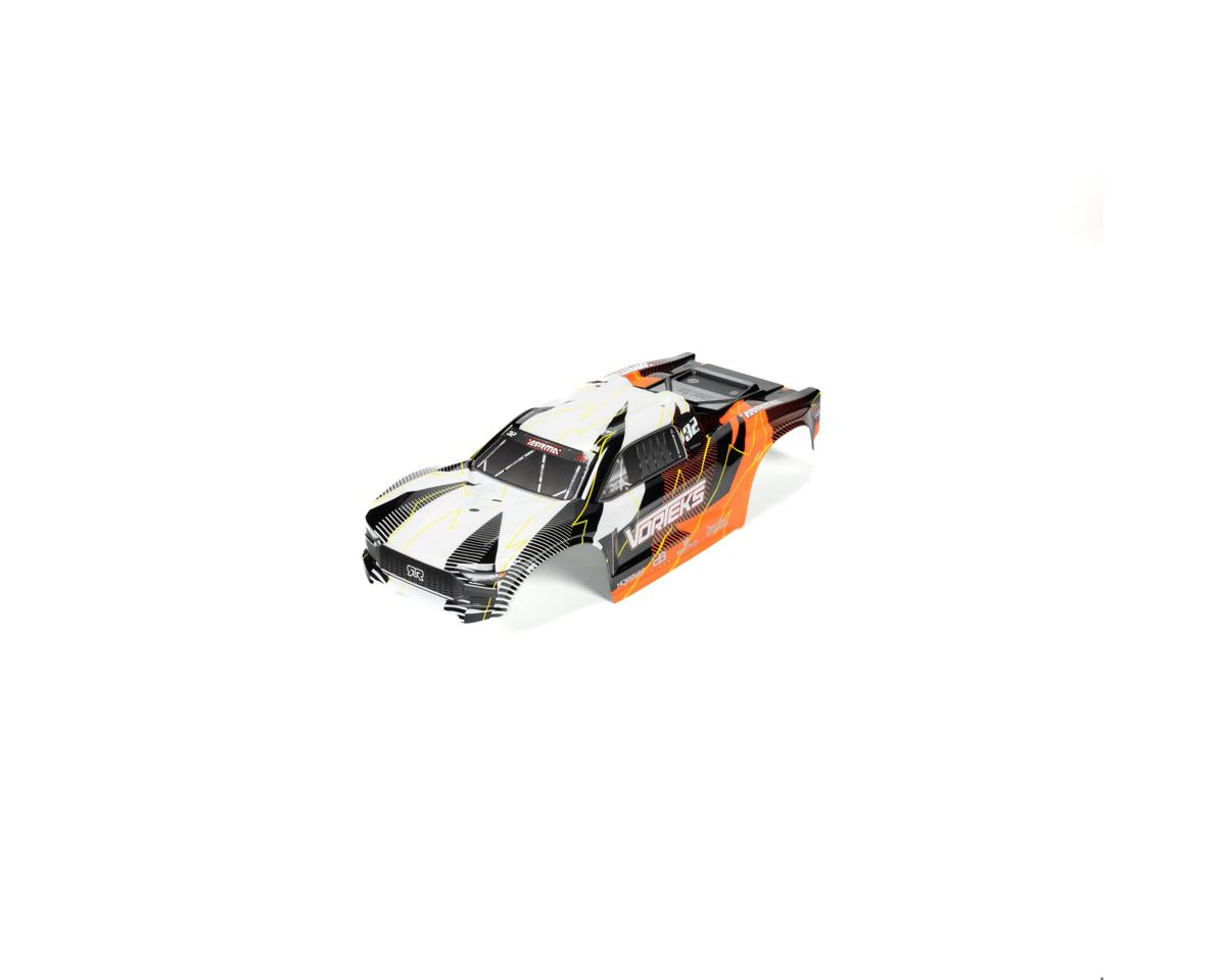 Arrma Vorteks 2WD Clipless Painted Body Set, Orange ARA-1555