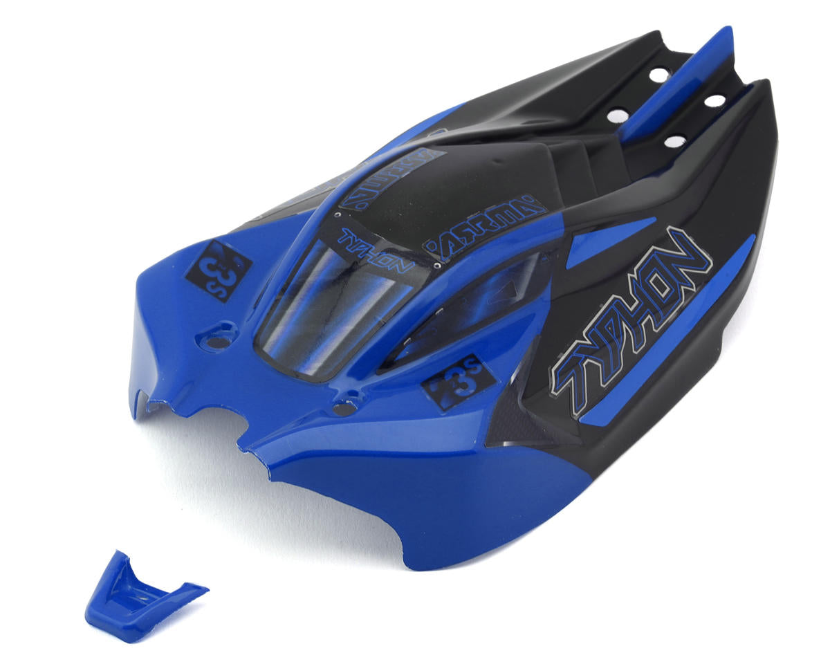 Arrma Typhon Grom BLX Body, Blue and Black ARA-1562
