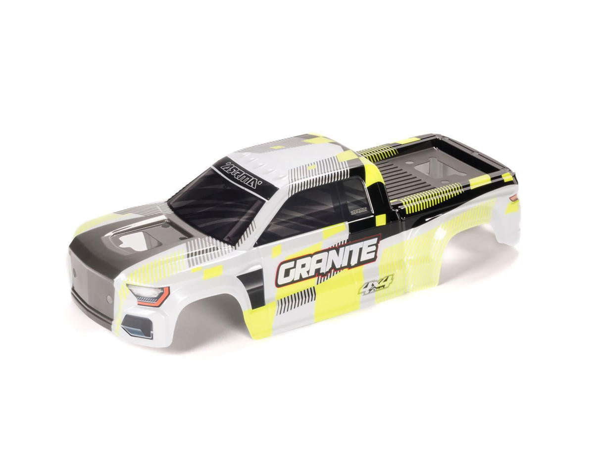 Arrma Granite V4 4X4 Painted Body, Yellow ARA-2316