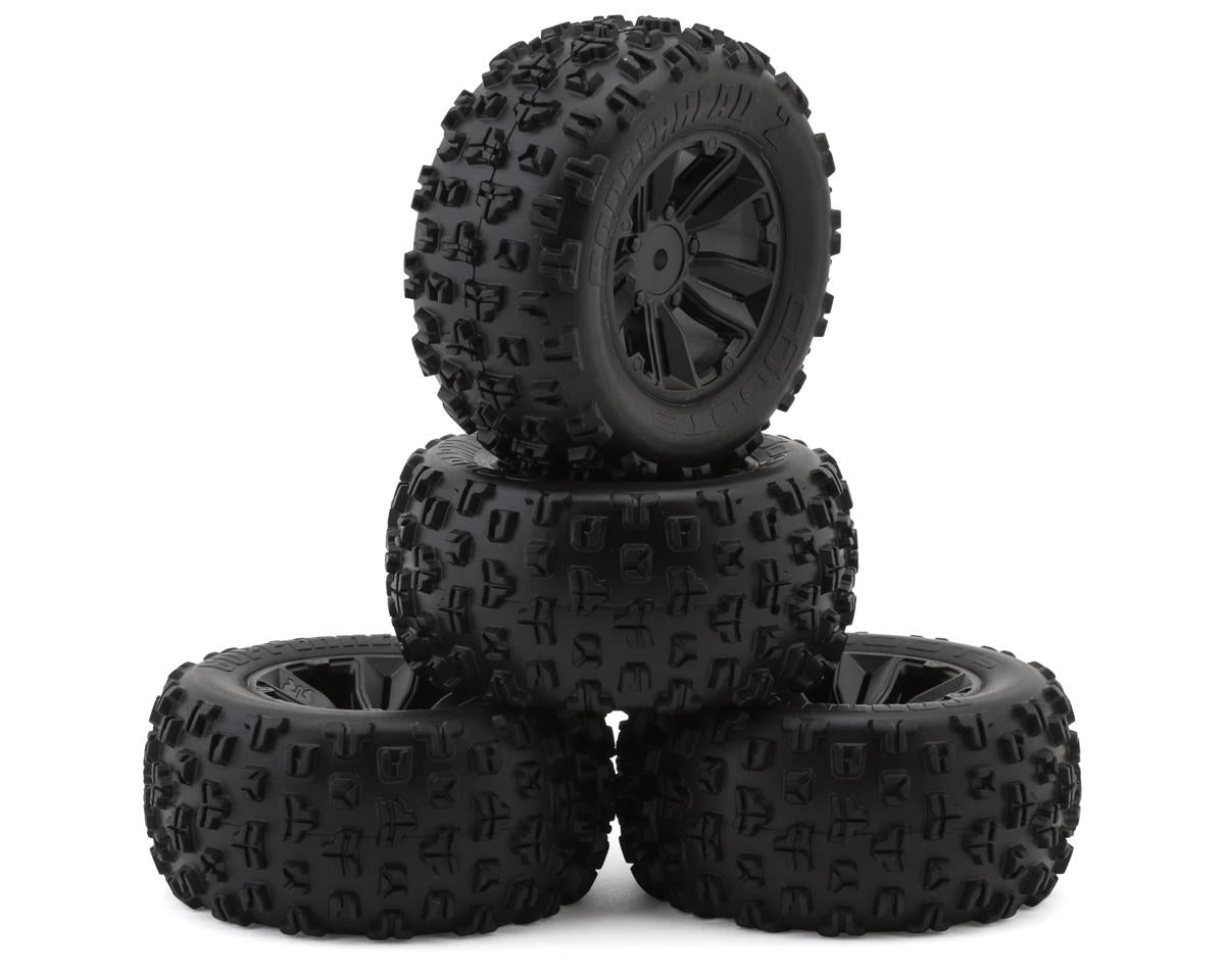 Arrma 1/16 dBoots Copperhead 2 Tyre Set, 4pcs, Mini Kraton - ARA-2658