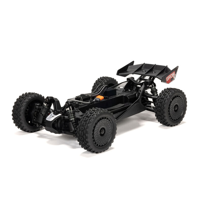 Arrma Typhon Grom 223S DSC Brushless 4X4 1/14 RC Buggy, Silver - ARA2306T1