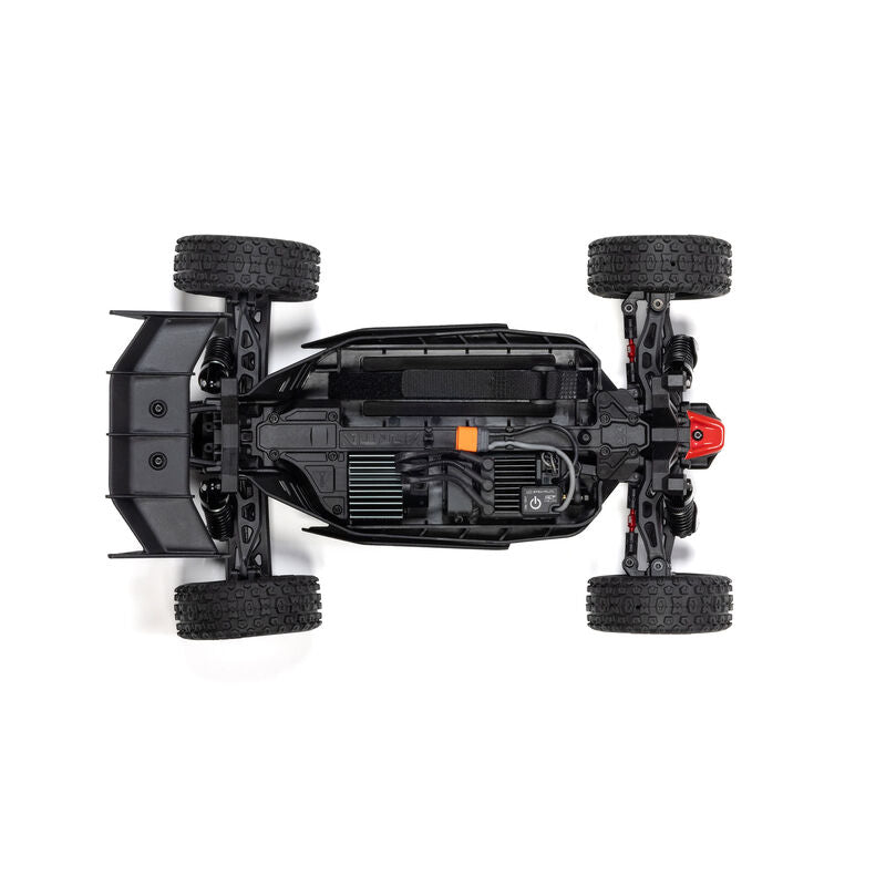 Arrma Typhon Grom 223S DSC Brushless 4X4 1/14 RC Buggy, Silver - ARA2306T1