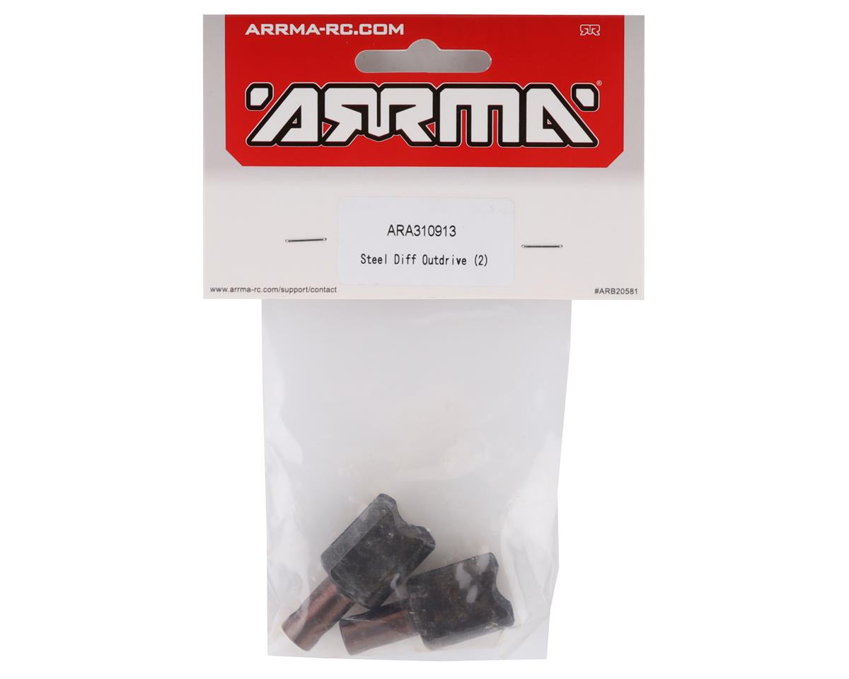 ARA310913 Arrma Steel Diff Outdrive, 2pcs, 8S BLX, AR310913 ARRMA