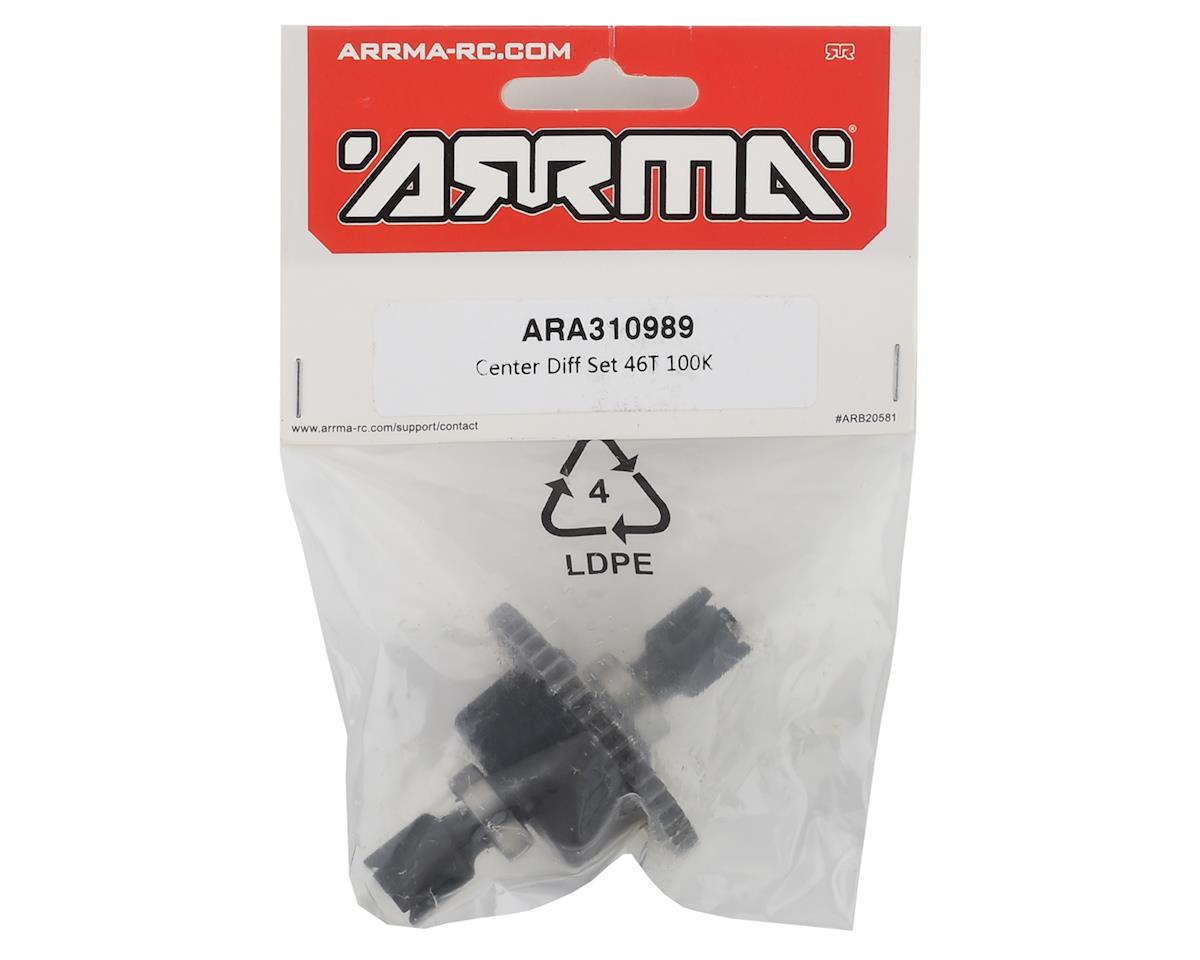 ARA310989 Arrma Center Diff Set, 46T, 100K, AR310989 ARRMA