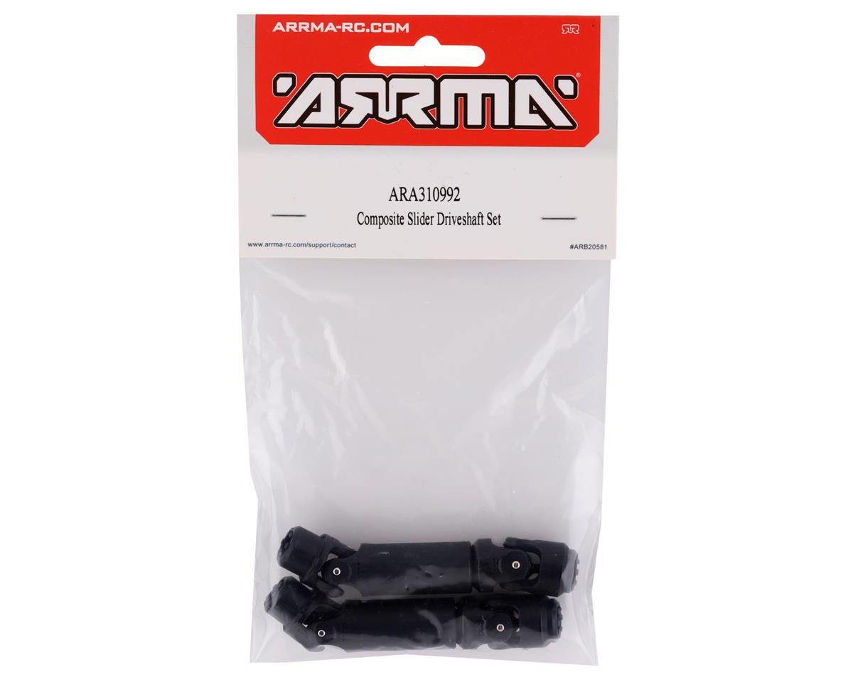 ARA310992 Arrma Front Composite Slider Driveshaft Set, AR310992 ARRMA