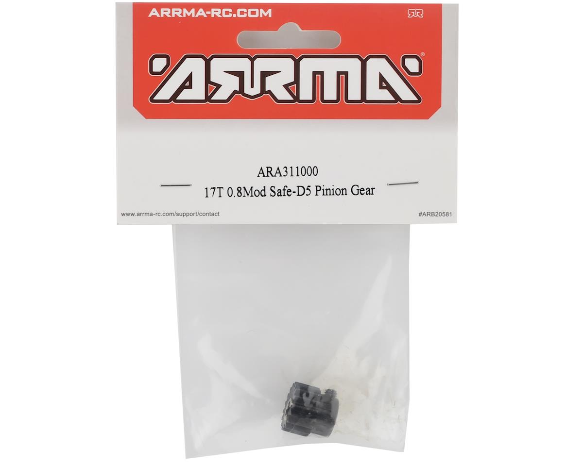 ARA311000 Arrma 17T 0.8Mod Safe-D5 Pinion Gear, AR311000 ARRMA