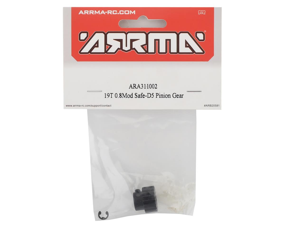ARA311002 Arrma 19T 0.8Mod Safe-D5 Pinion Gear, AR311002 ARRMA