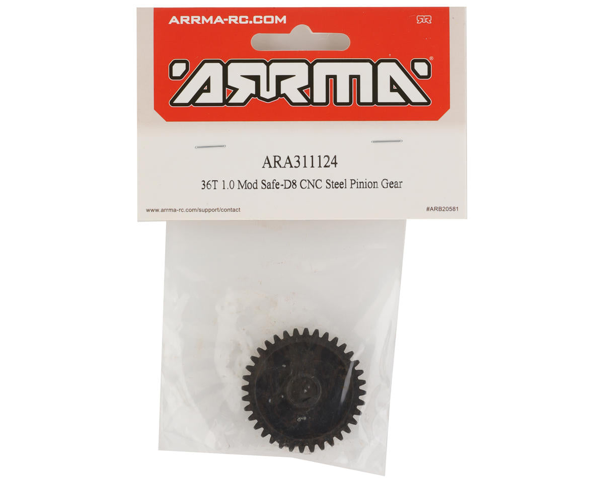 ARA311124 Arrma 36T Mod1 Safe-D8 Pinion Gear ARRMA