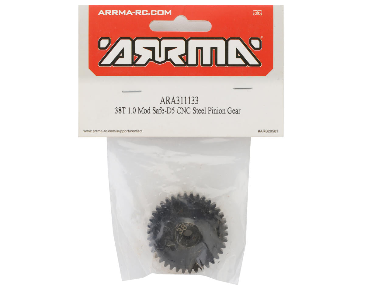 ARA311133 Arrma 38T Mod1 Safe-D5 Pinion Gear ARRMA
