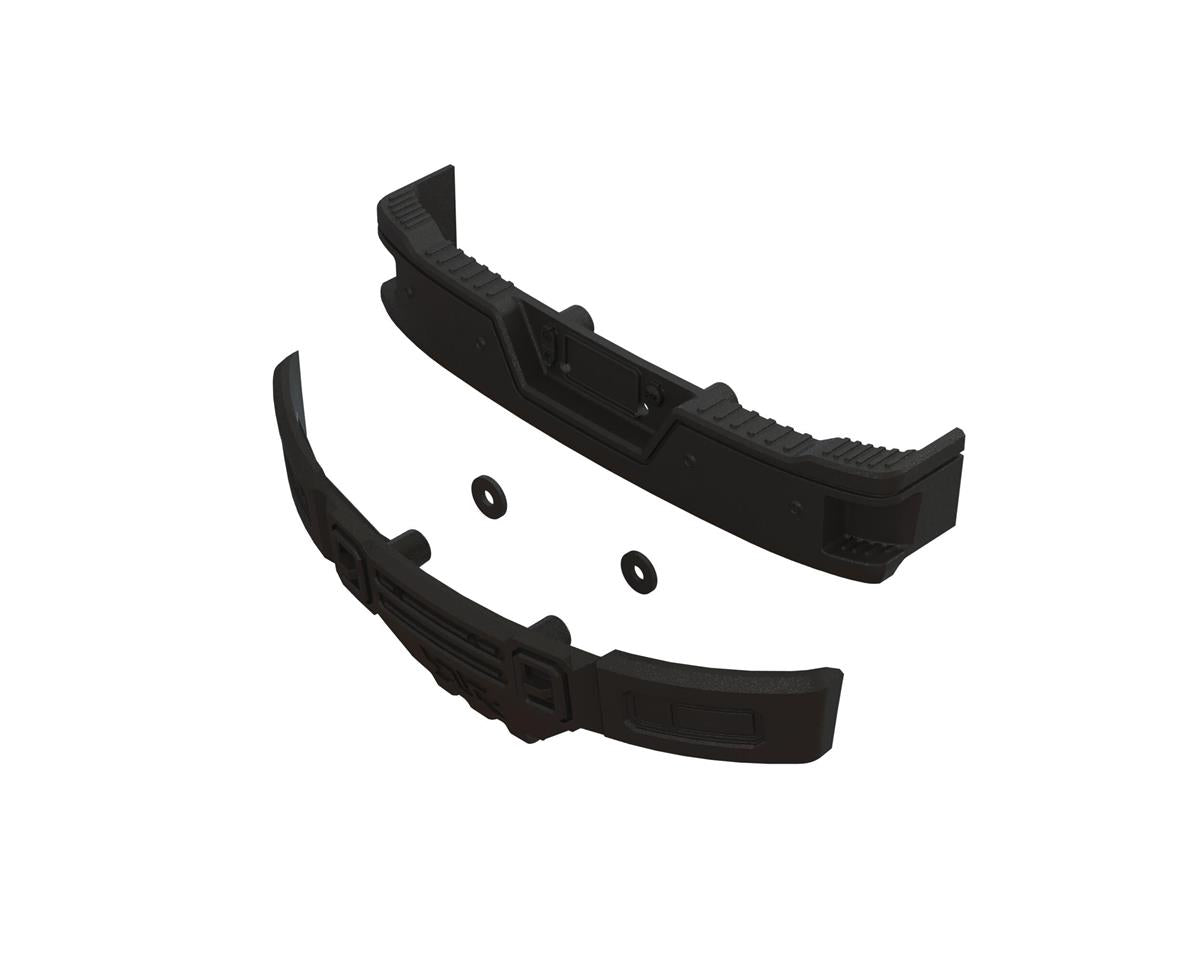 ARA320460 Arrma Bumper Set Black, AR320460 ARRMA