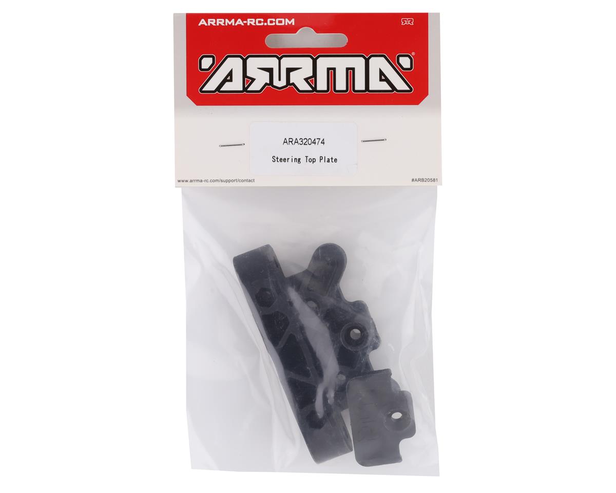 ARA320474 Arrma Steering Top Plate, 8S BLX, AR320474 ARRMA