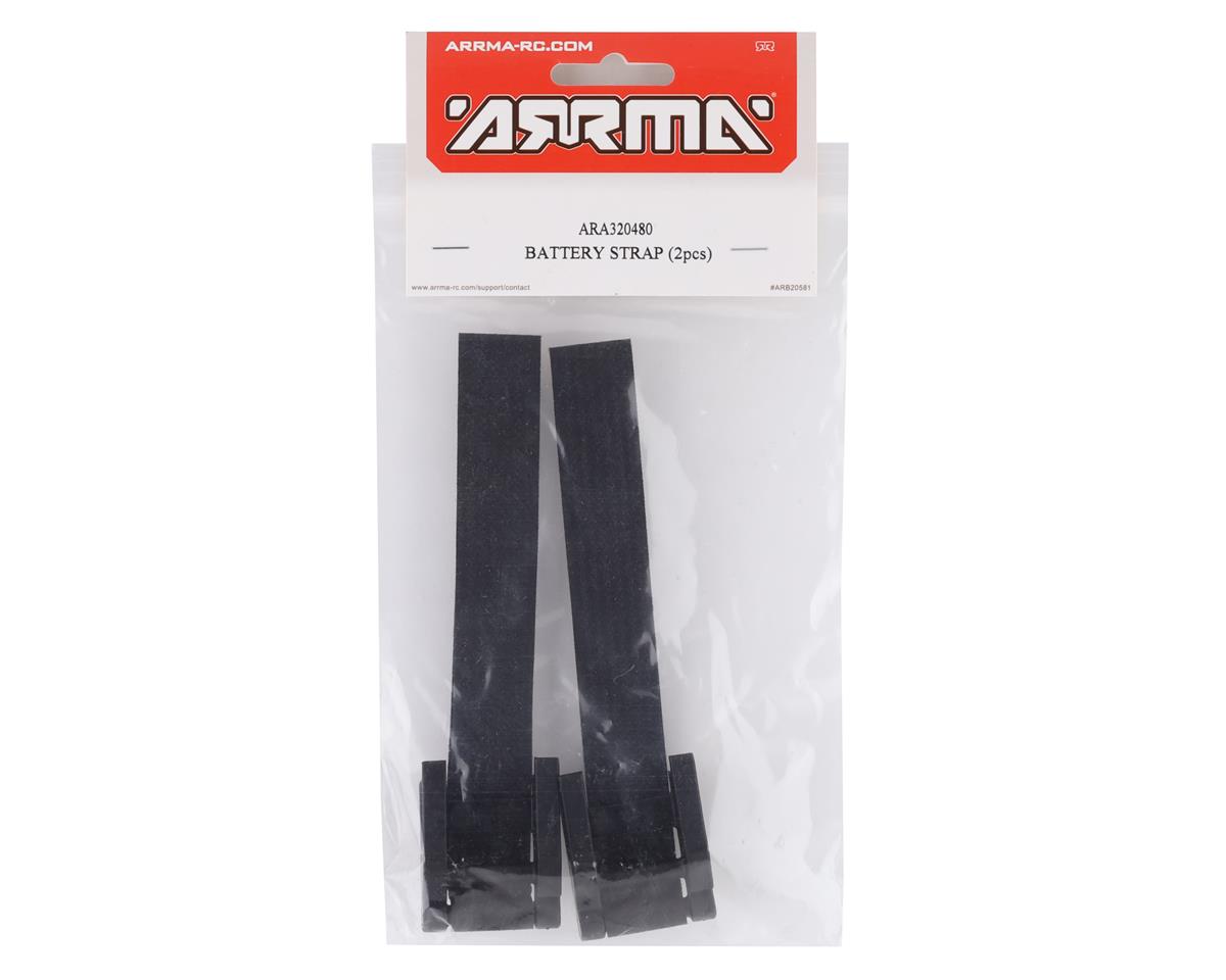 ARA320480 Arrma Battery Strap, 2pcs, 8S BLX, AR320480 ARRMA