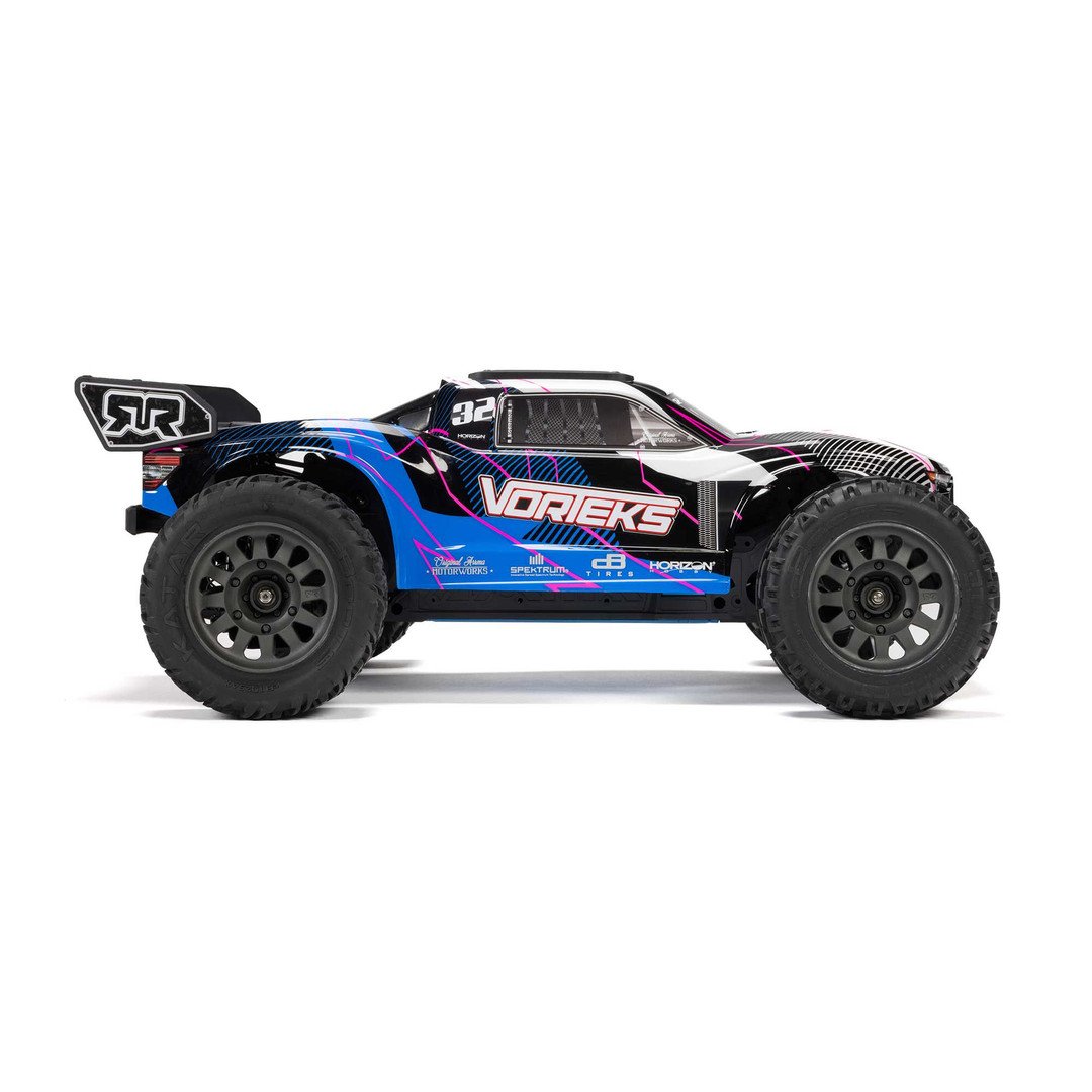 Arrma Vorteks MEGA 550 2WD Stadium Truck RTR, Blue, Final Clearance