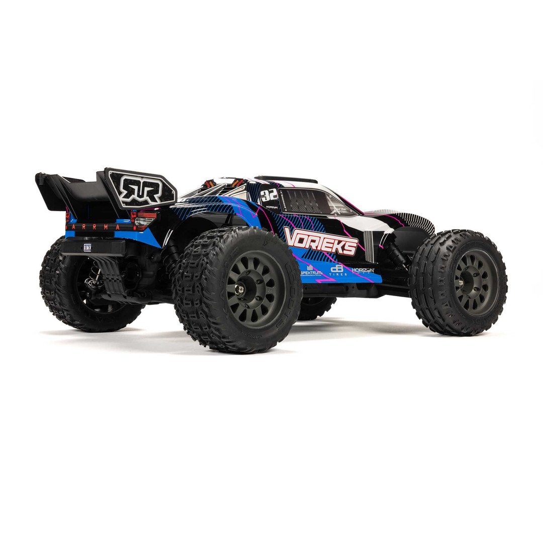 Arrma Vorteks MEGA 550 2WD Stadium Truck RTR, Blue, Final Clearance