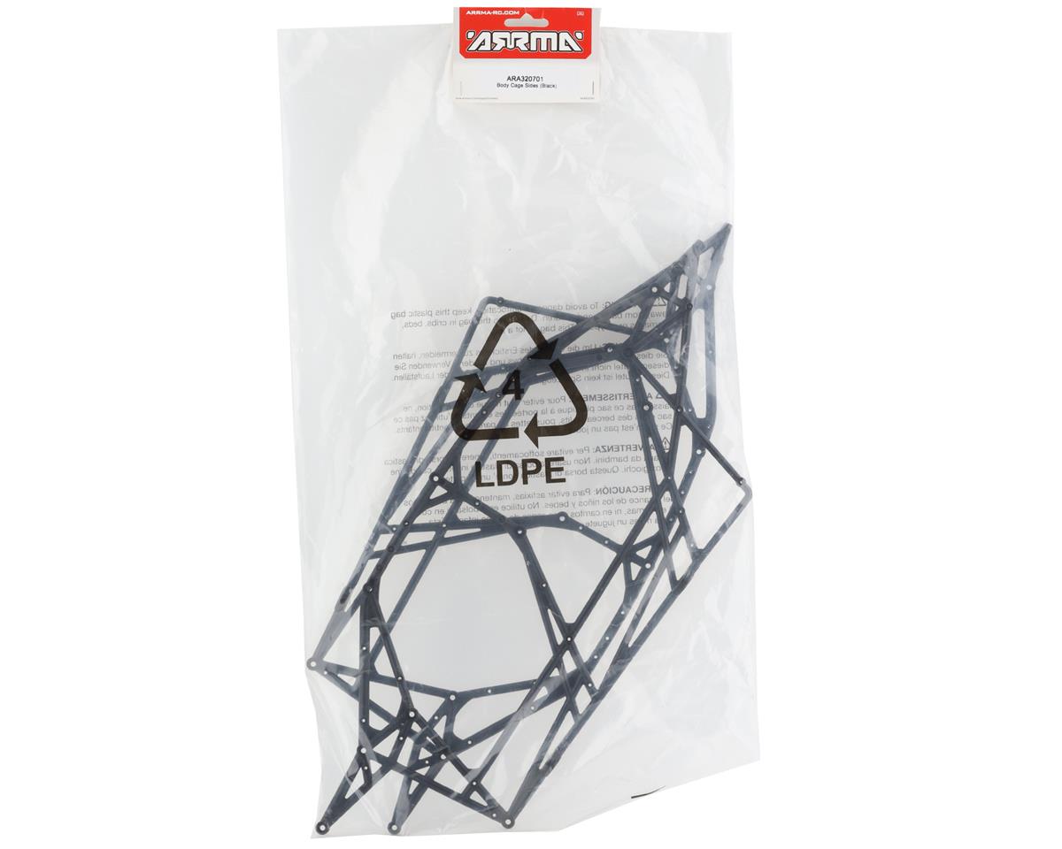 ARA320701 Arrma Body Cage Sides Black, Fireteam, AR320701 ARRMA