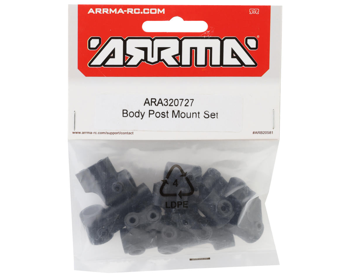 ARA320727 Arrma Body Post Mount Set, Big Rock 6S ARRMA
