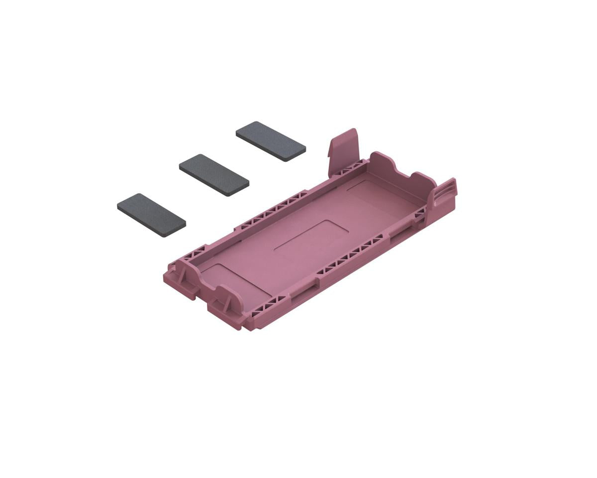 ARA320785 Arrma Battery Door Set, Pink, Gorgon ARRMA