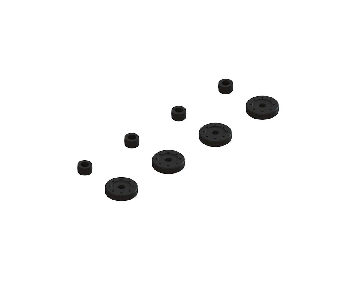 ARA330570 Arrma Shock Pistons & Cartridge Spacers, 4pcs, 8S BLX, ARA330570 ARRMA