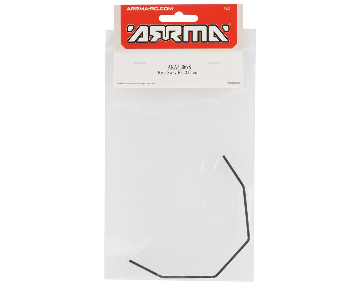 ARA330698 Arrma 2.0mm Rear Sway Bar, AR330698 ARRMA