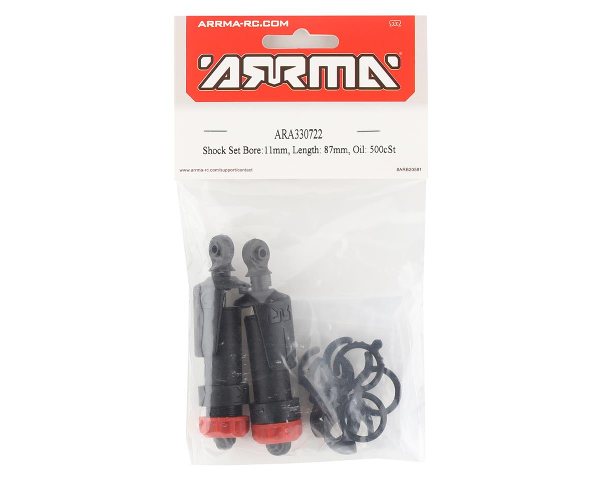 ARA330722 Arrma 87mm Shock Set, Vorteks, AR330722 ARRMA