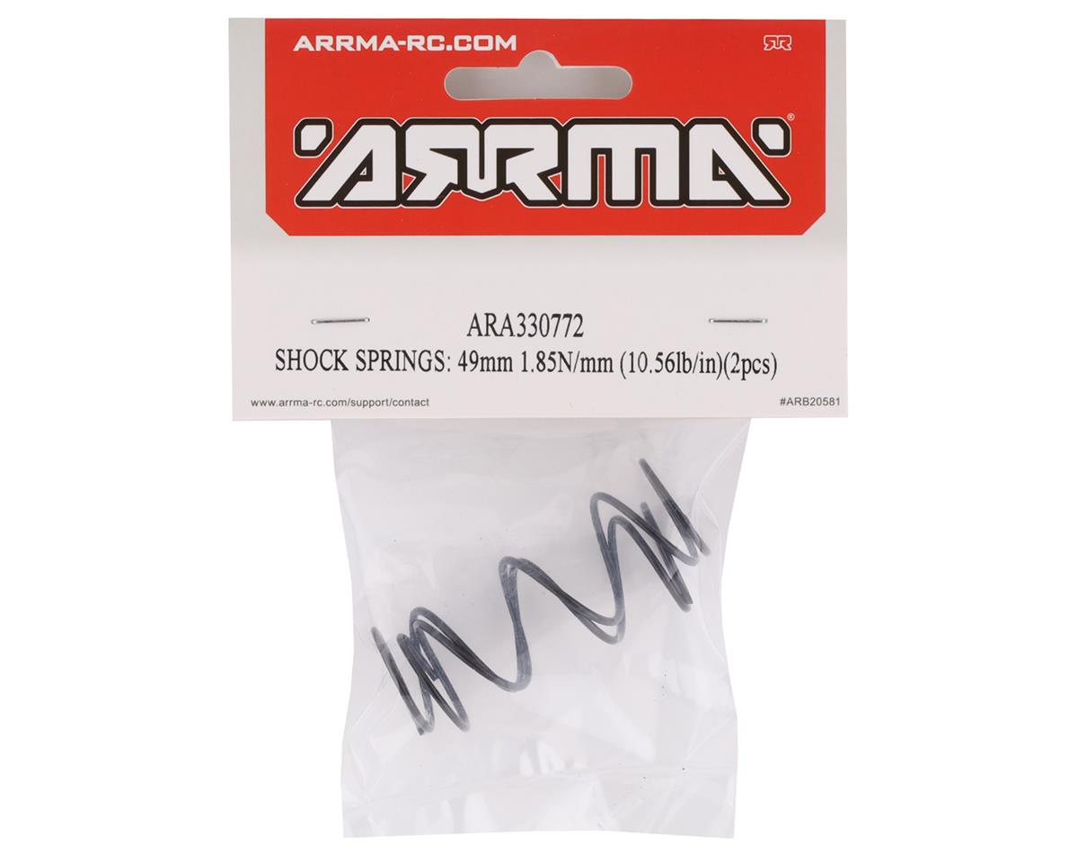 ARA330772 Arrma 49mm Shock Springs, 1.85N/mm, 2pcs, AR330772 ARRMA